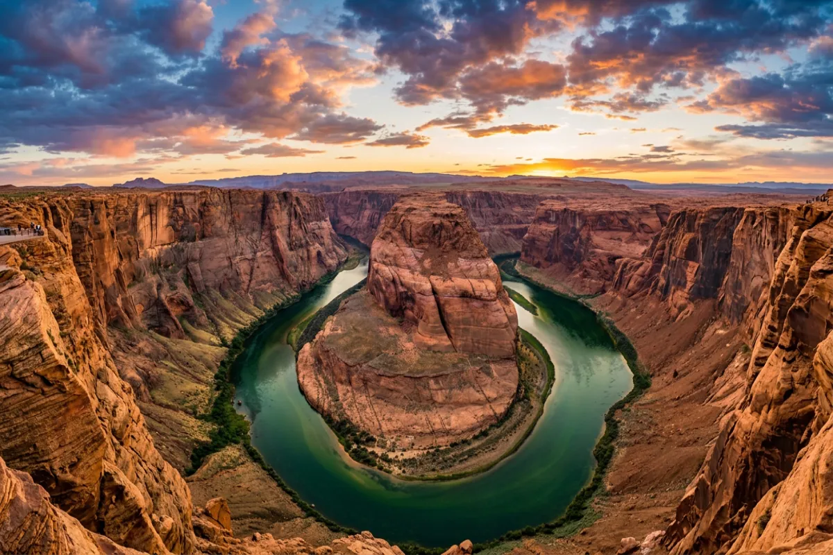 Arizona itinerary highlight - Horseshoe Bend on the Colorado River