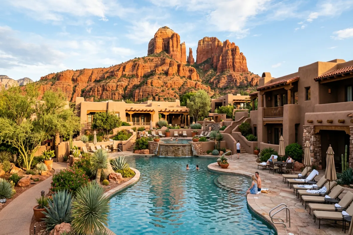 Where to stay in Arizona - resort with Sedona red rock views
