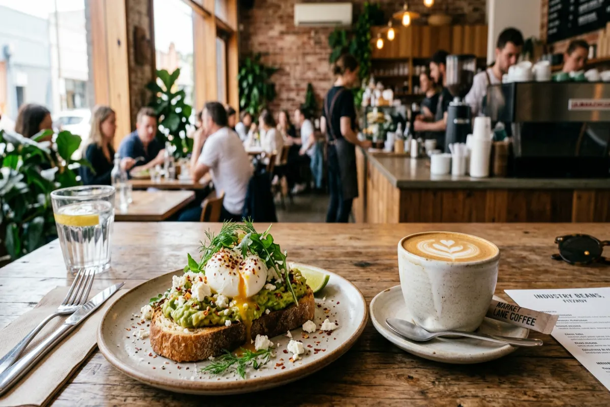 Australian cafe brunch - food culture in Australia
