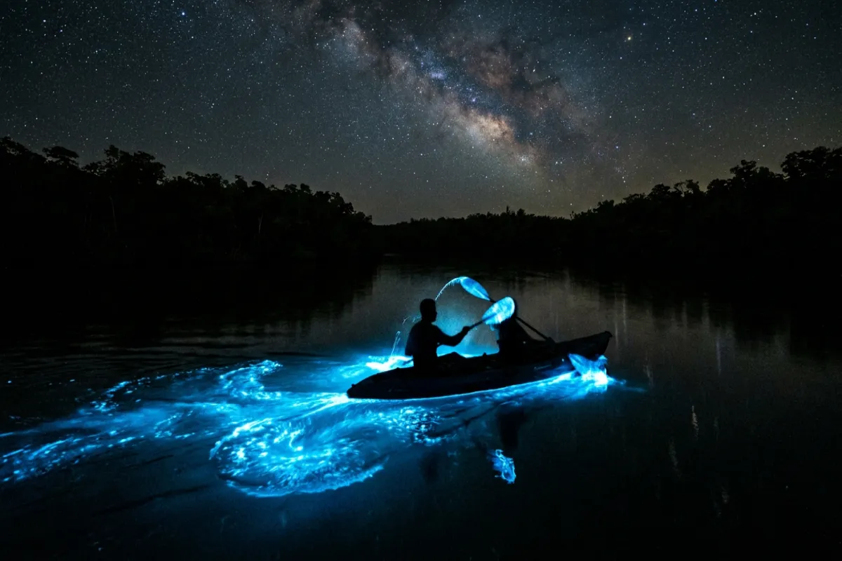 Bioluminescent bay Puerto Rico - unique experiences
