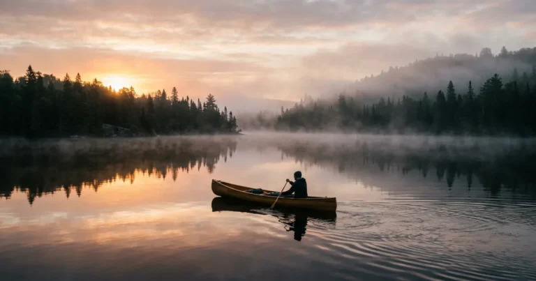 boundary waters travel guide canoe lake sunrise.webp