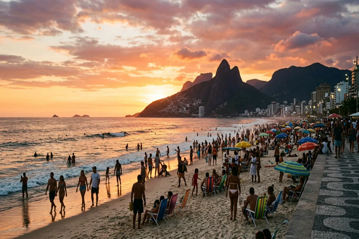 Where to stay in Brazil - Ipanema Beach in Rio de Janeiro