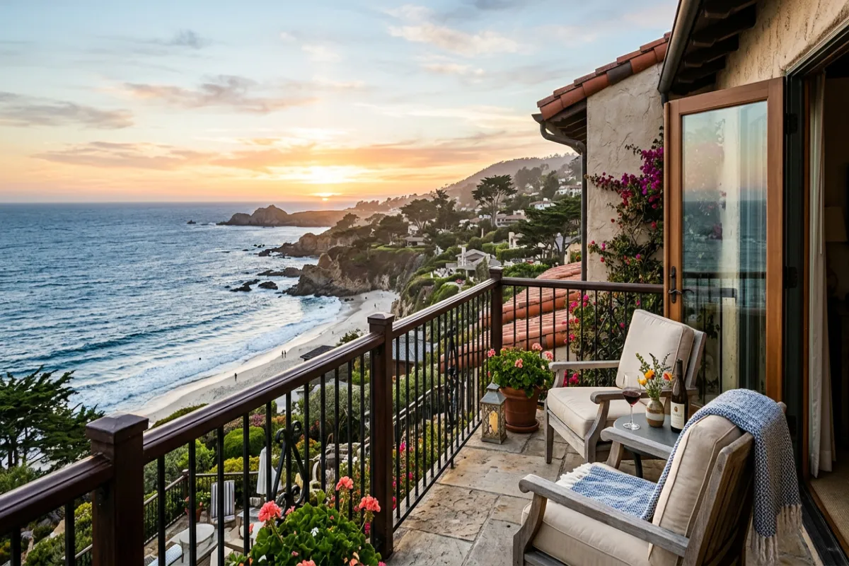 Where to stay in California - ocean view in Carmel-by-the-Sea