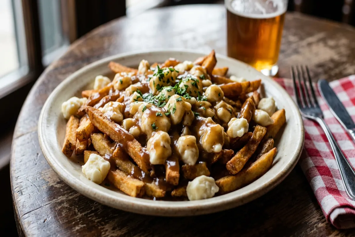 Canadian poutine - food in Canada