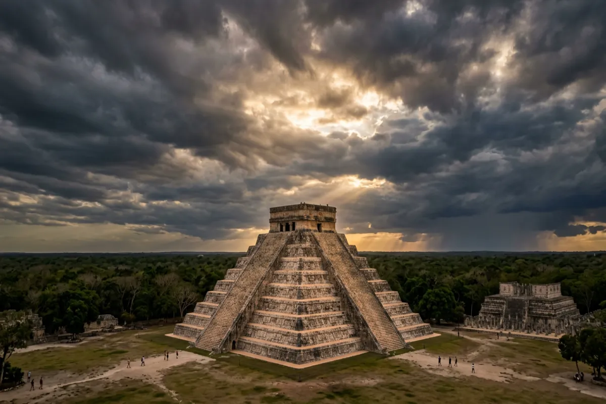 Cancun day trip - Chichen Itza Mayan pyramid