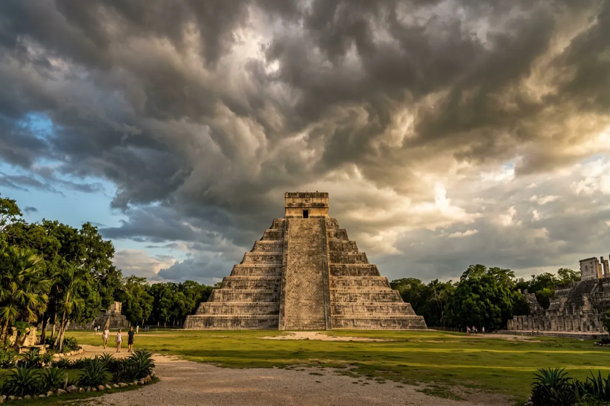 Chichen Itza pyramid Mexico - top destinations