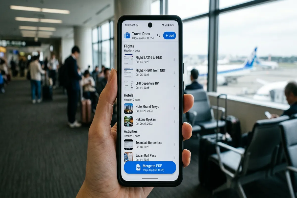 Yopki travel document organizer