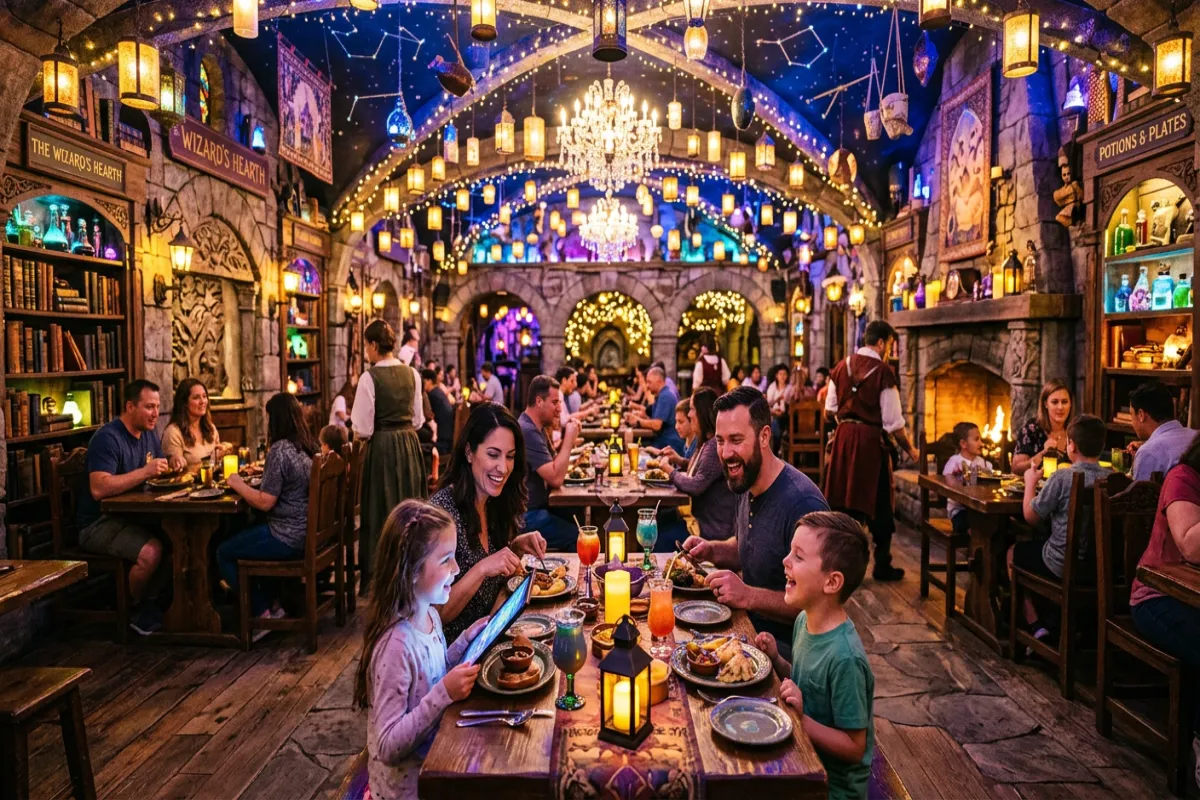 Disney World themed dining experience - restaurant guide