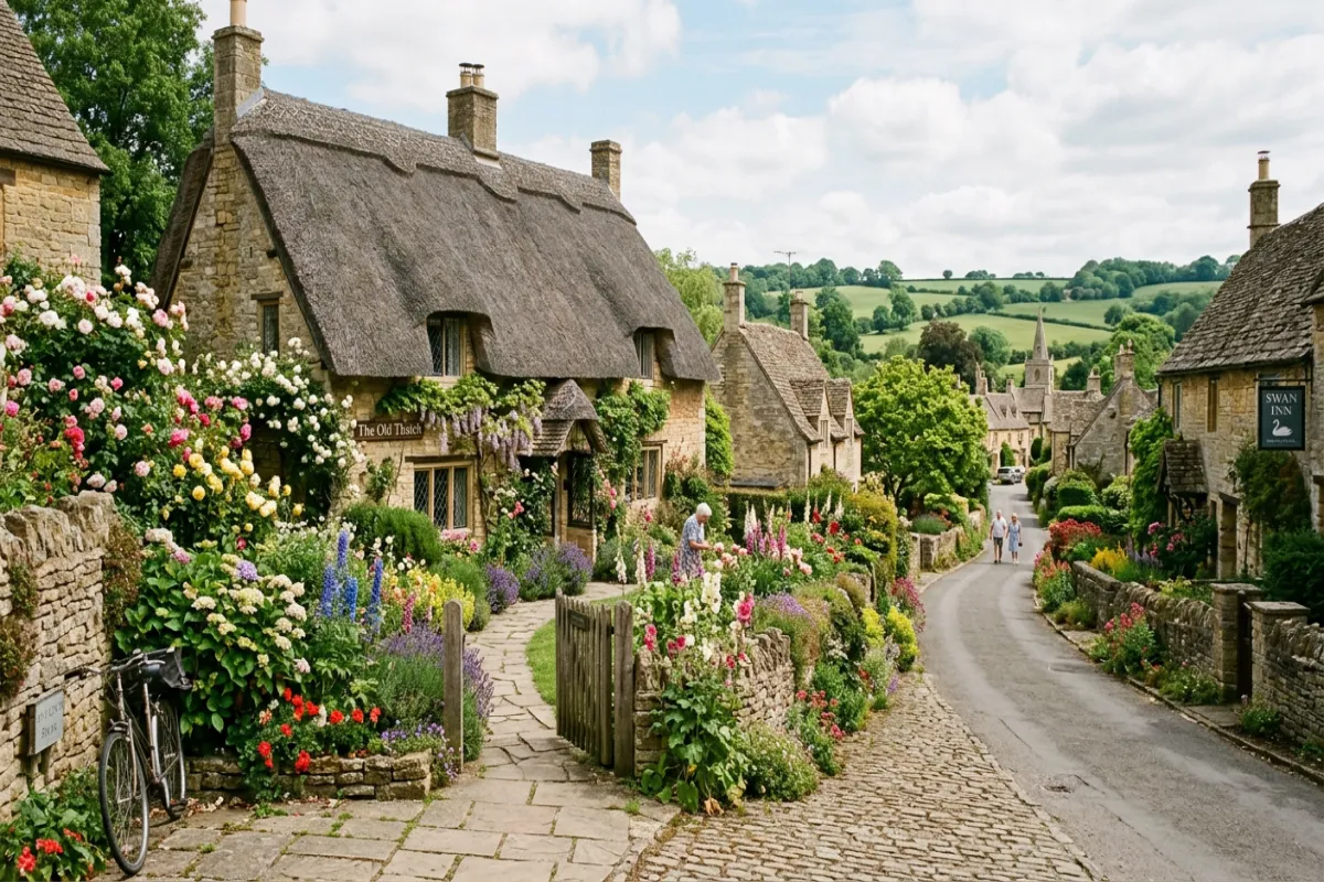 Cotswolds village - exploring England beyond London