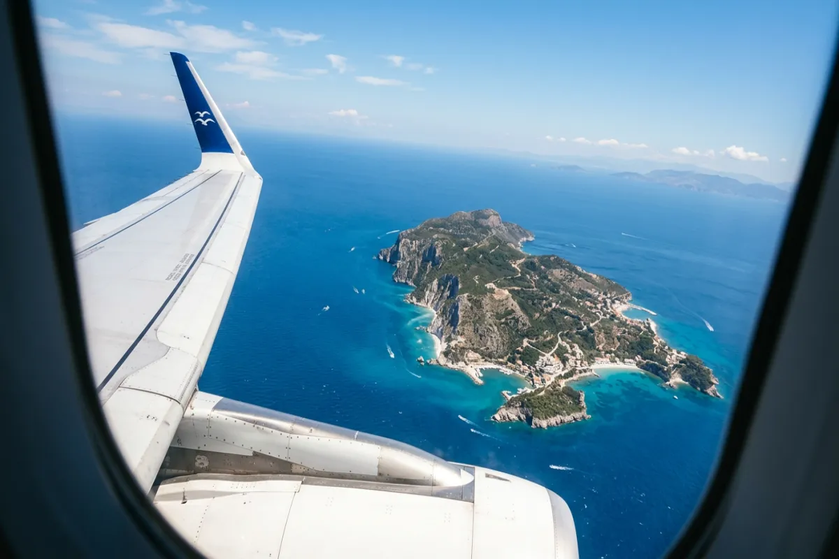 Flying between Italy and Greece - getting between countries