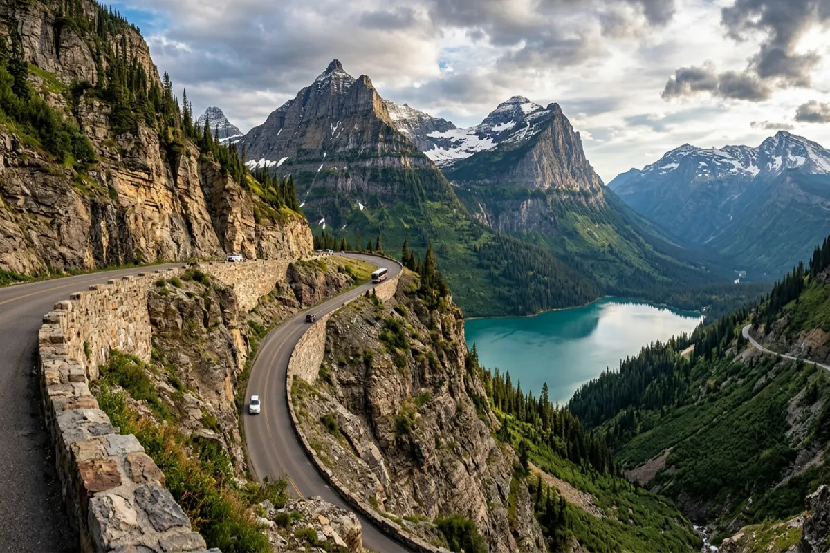 Going-to-the-Sun Road Glacier NP - must-see attractions