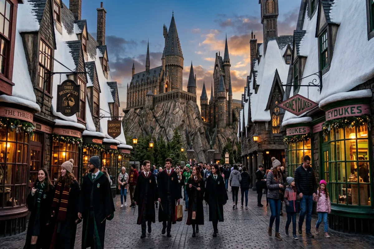 Wizarding World Hogwarts castle - Universal Studios parks