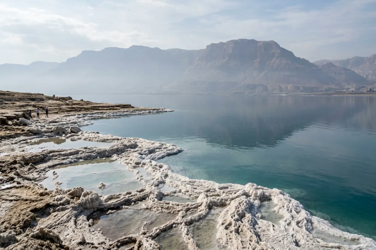 Israel itinerary highlight - floating in the Dead Sea
