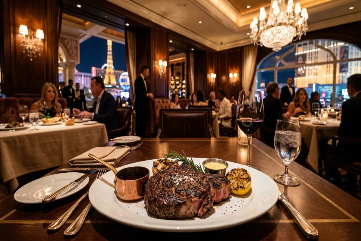 Las Vegas steakhouse dining - food guide