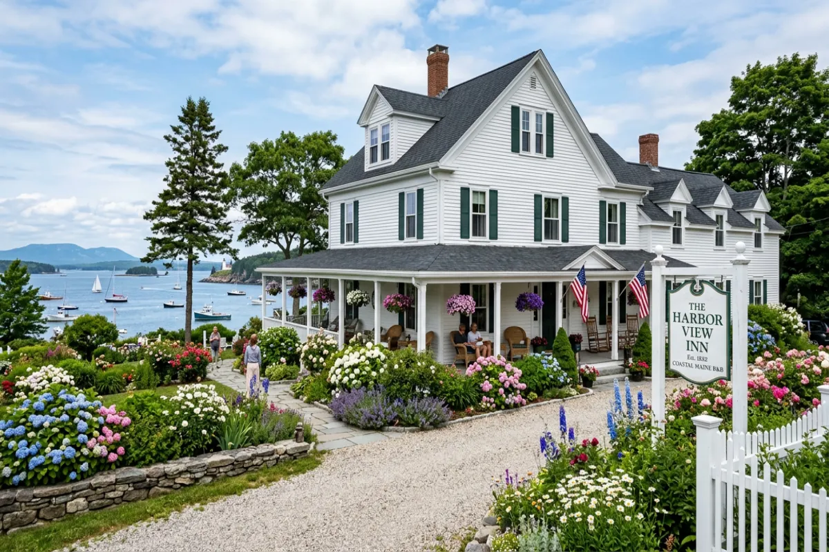 Where to stay in Maine - charming coastal New England inn