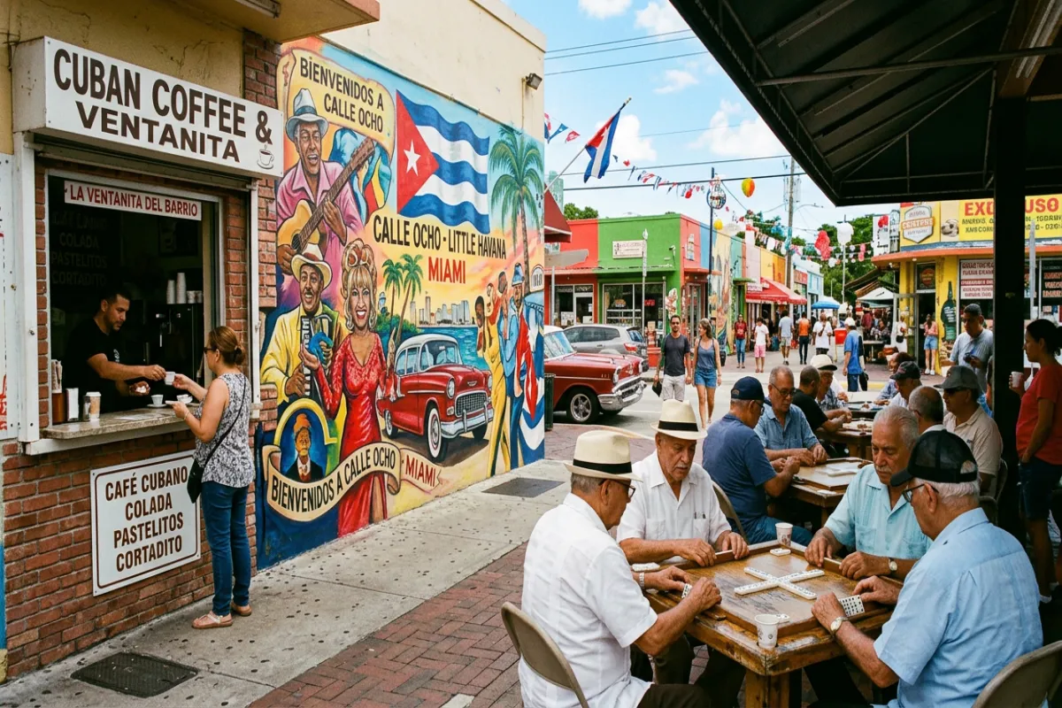 Miami itinerary highlight - vibrant Little Havana culture