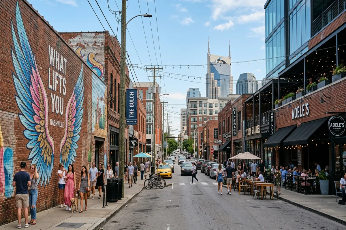 Where to stay in Nashville - The Gulch neighborhood