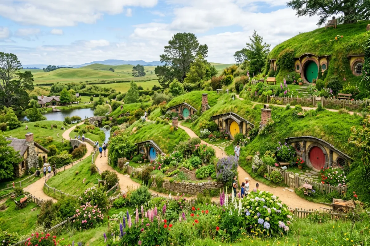 New Zealand itinerary highlight - Hobbiton movie set
