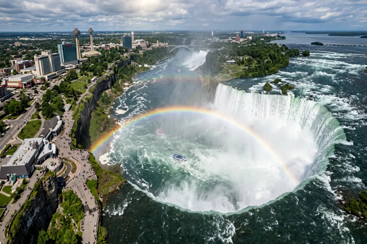 Niagara Falls from Canadian side - must-see Canada