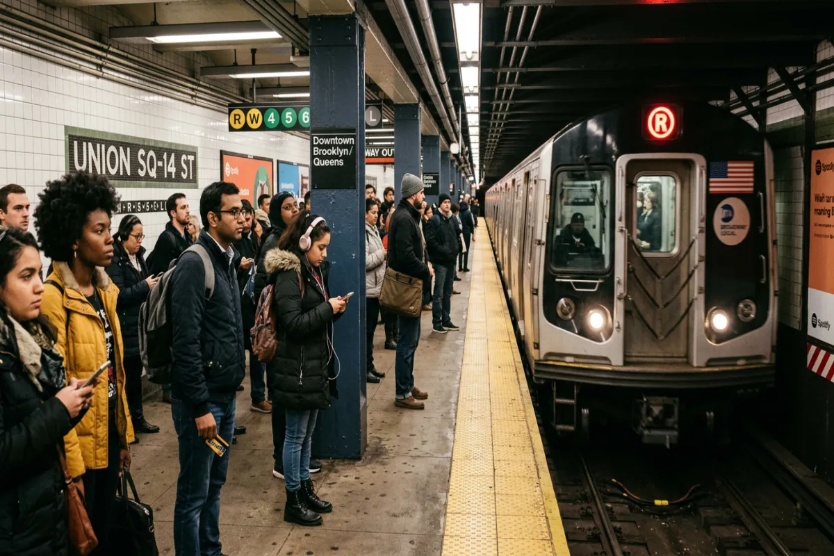 NYC subway - getting around New York City