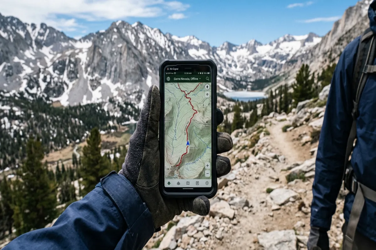 Offline Google Maps on phone - downloading maps for travel