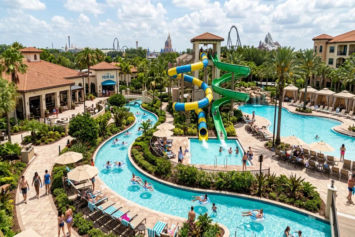 Where to stay in Orlando - resort with water park amenities