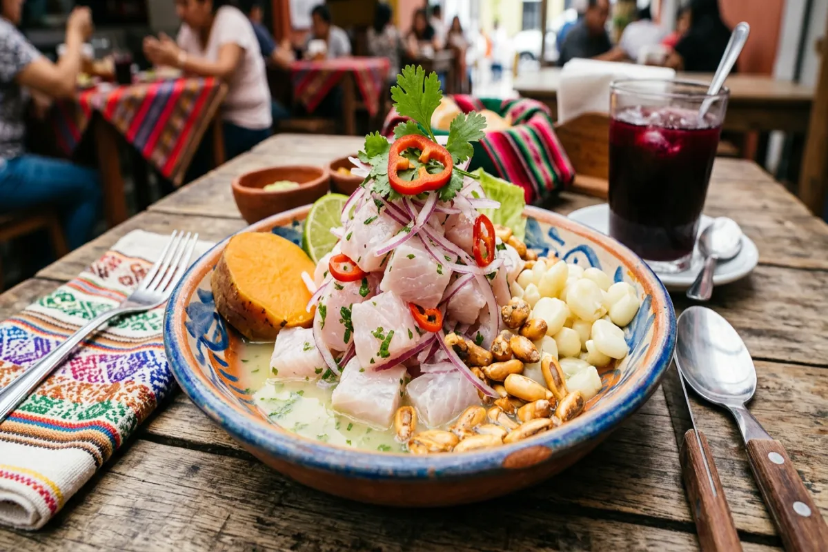 Peruvian ceviche - food in Peru