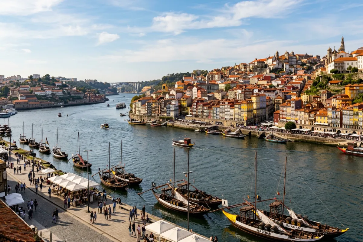 Porto Ribeira waterfront - must-see Portugal