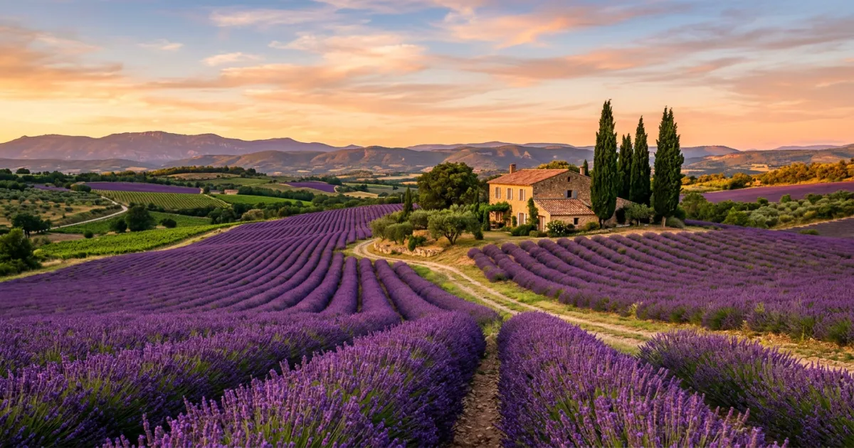 Provence lavender fields - planning a trip to France