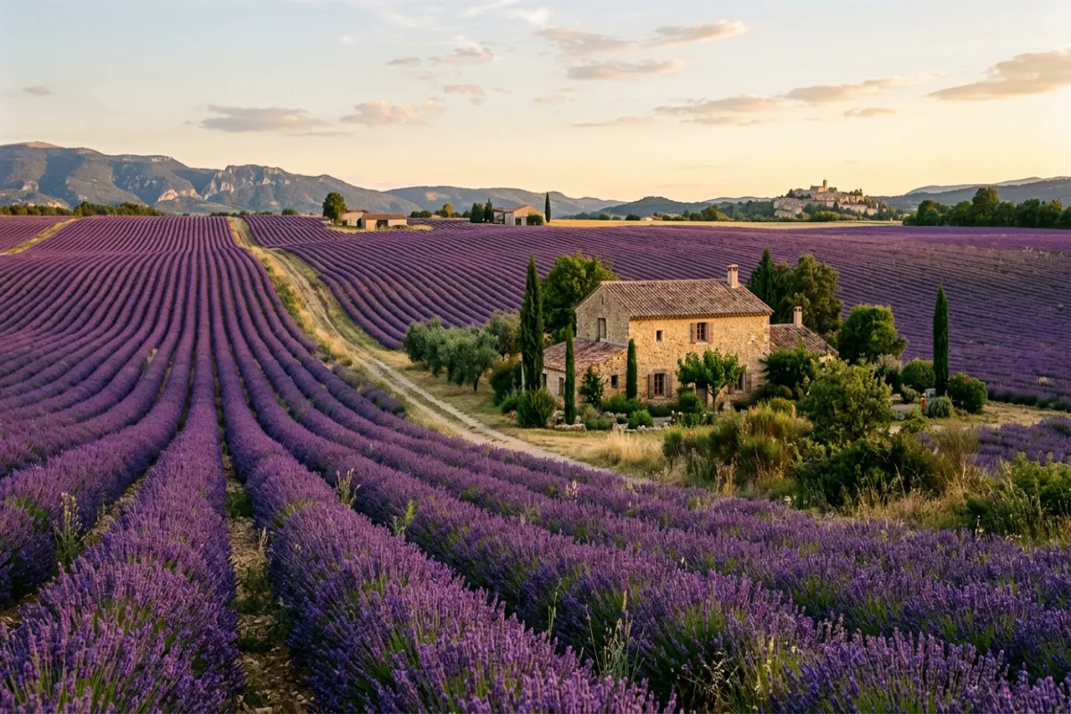Provence lavender fields - French regions to explore