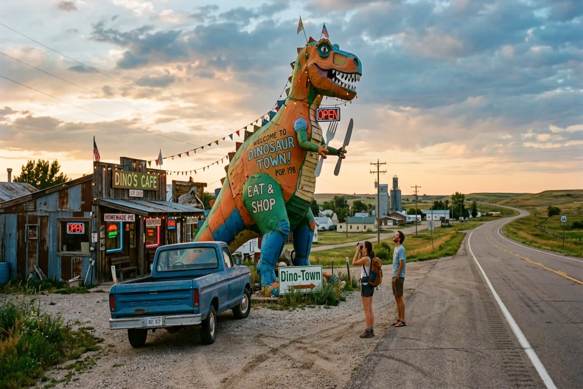 Quirky roadside attraction - cross country road trip stops