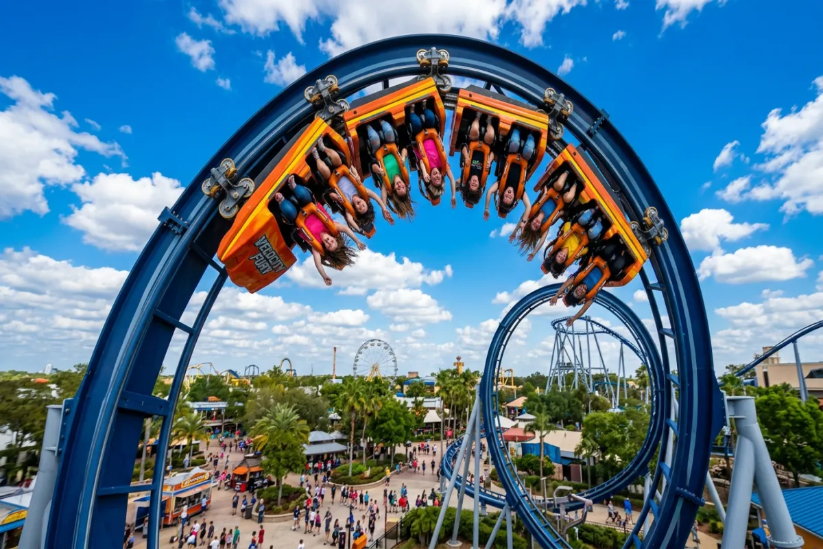 Universal Studios roller coaster - Express Pass guide