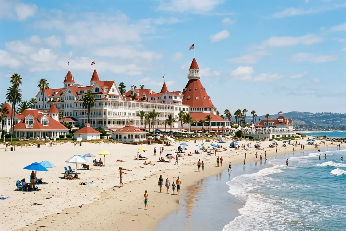 Where to stay in San Diego - iconic Hotel del Coronado