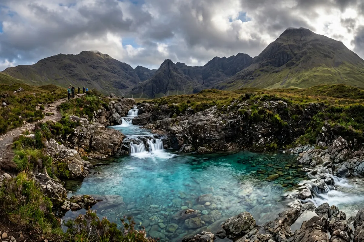 Isle of Skye fairy pools - Scotland highlights