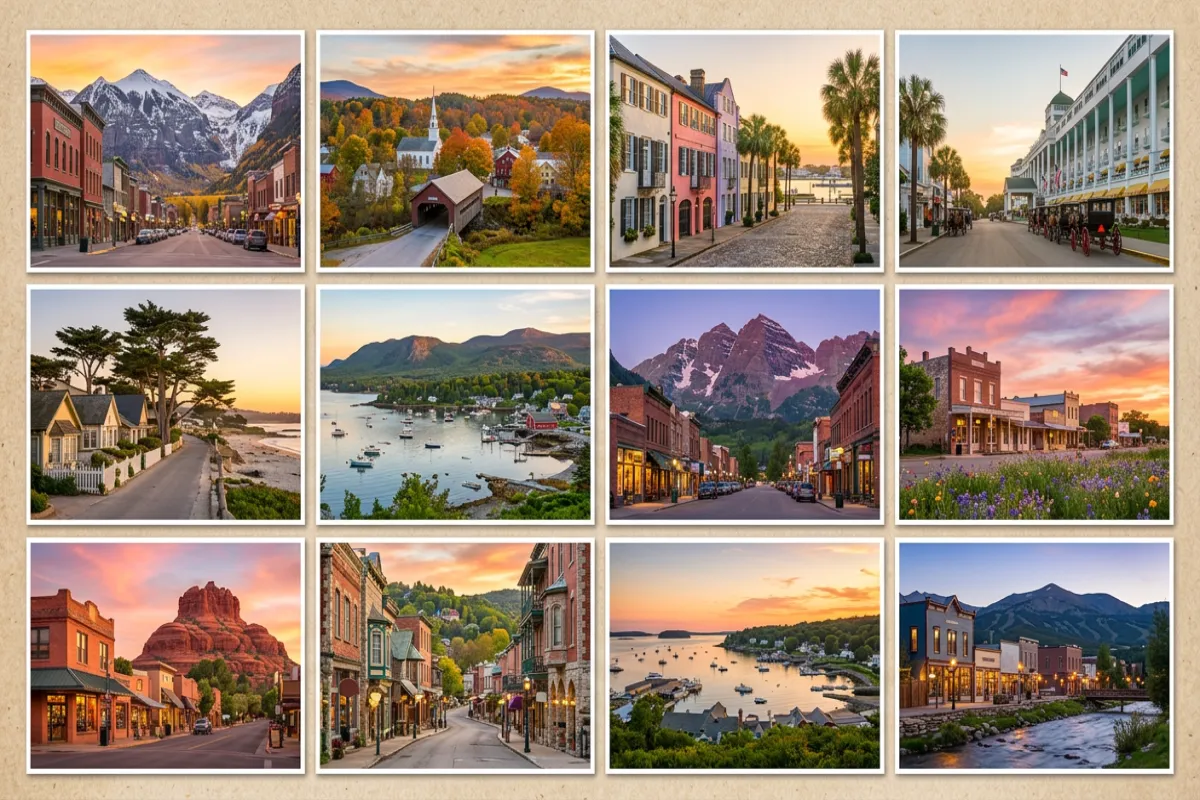 Best Small Town America Getaways - top destinations and highlights