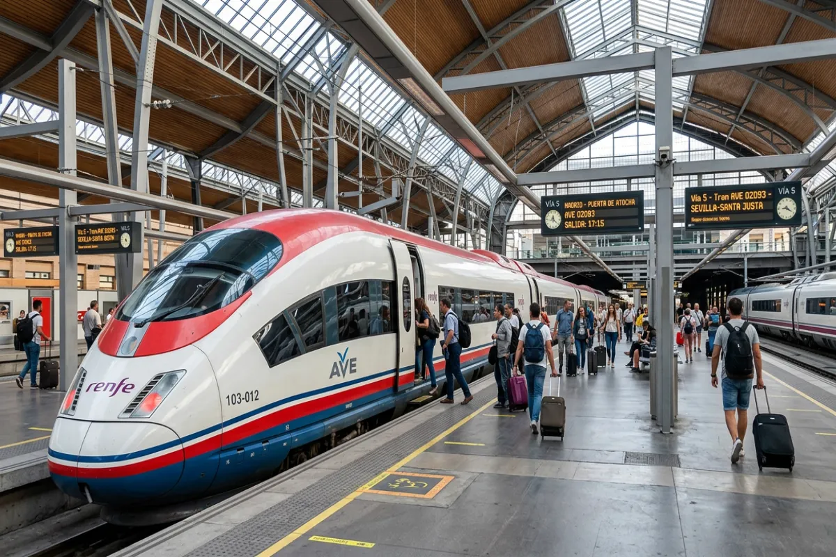 Spanish AVE high-speed train - getting around Spain
