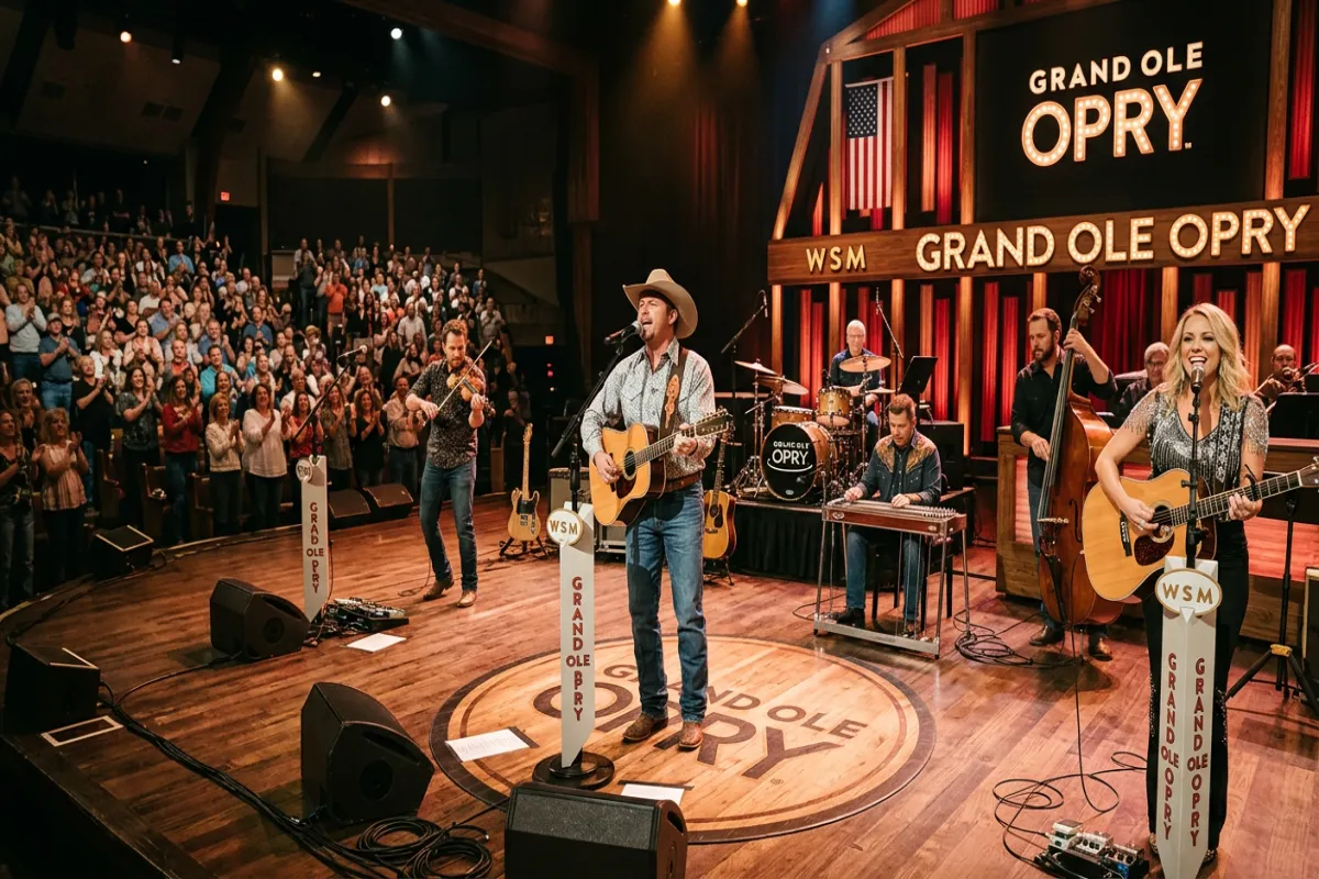 Tennessee itinerary highlight - live performance at the Grand Ole Opry