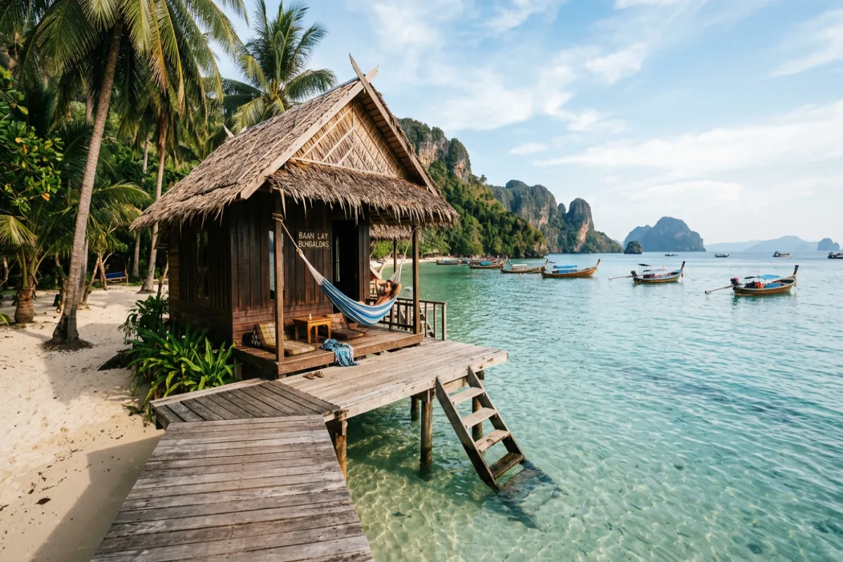 Thai beach bungalow - where to stay in Thailand