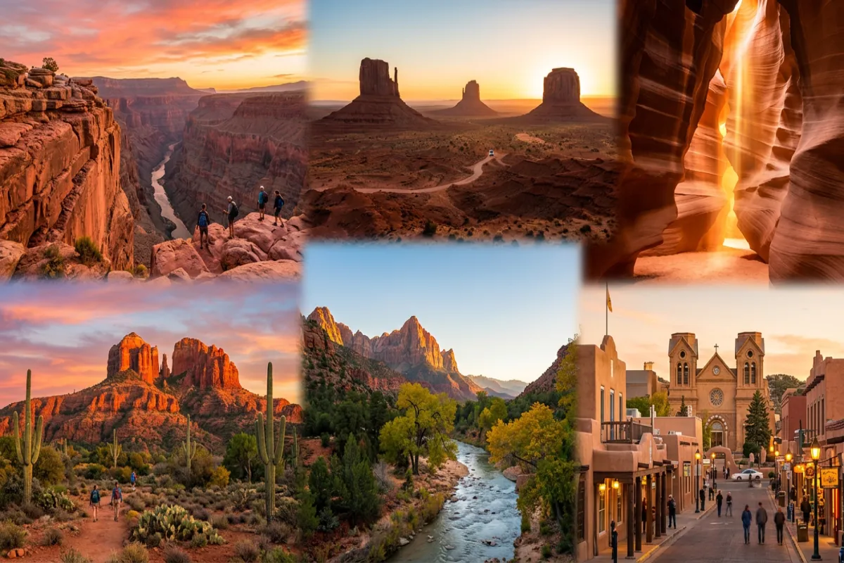Best Weekend Trips in the Southwest US - top destinations and highlights
