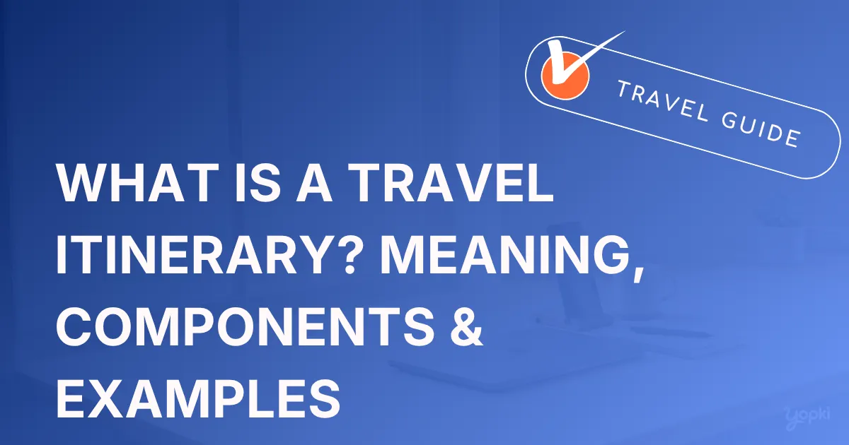 what is travel itinerary featured.webp