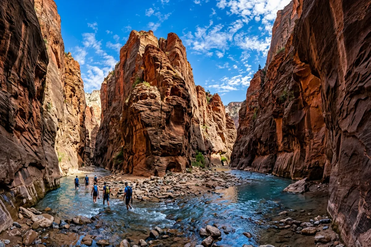Zion National Park canyon - Utah Mighty Five road trip